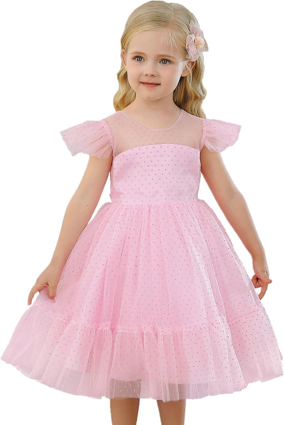Flower Girl Princess Dress – Birthday Party Ball Gown for Girls