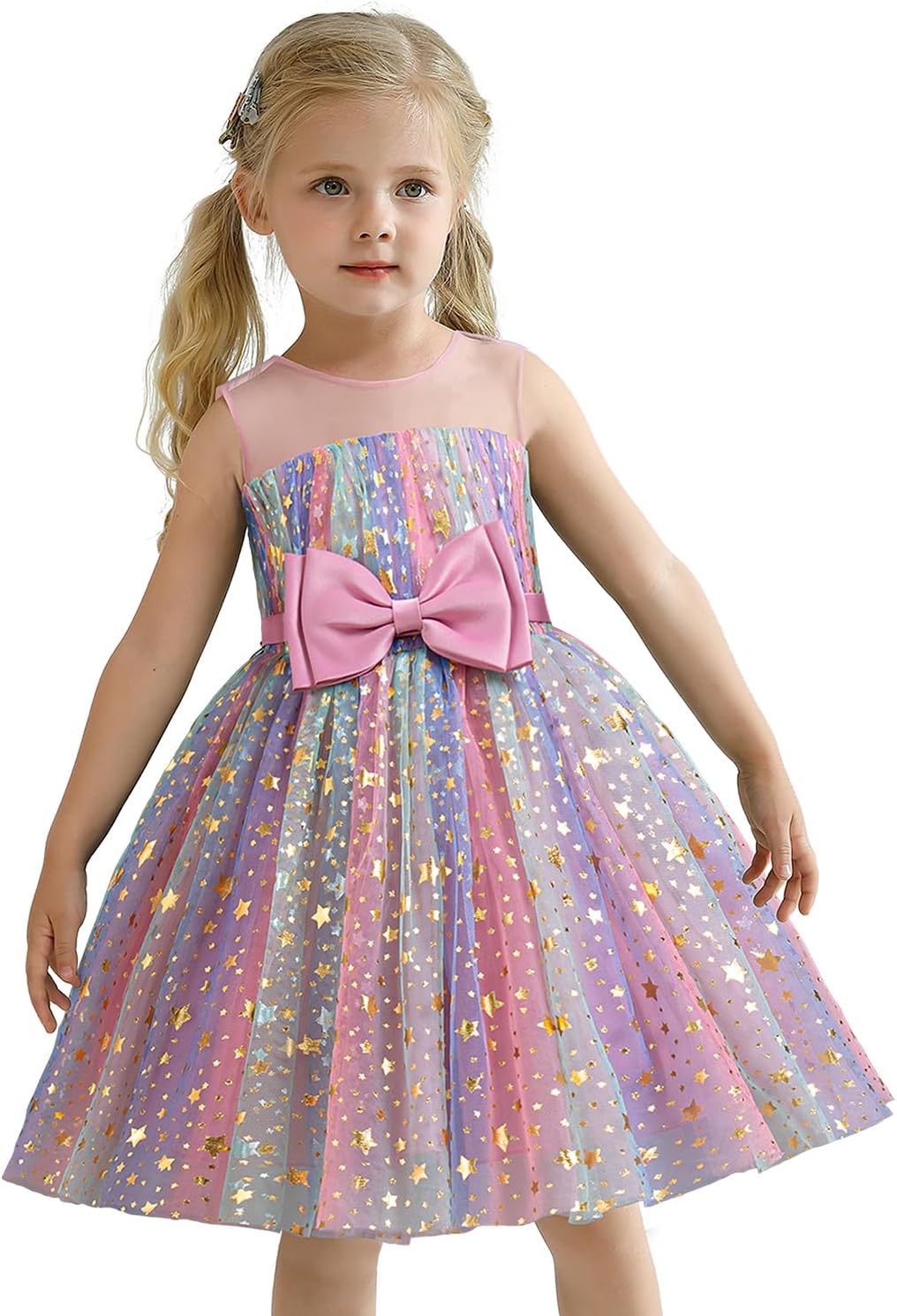 Flower Girl Princess Dress – Birthday Party Ball Gown for Girls