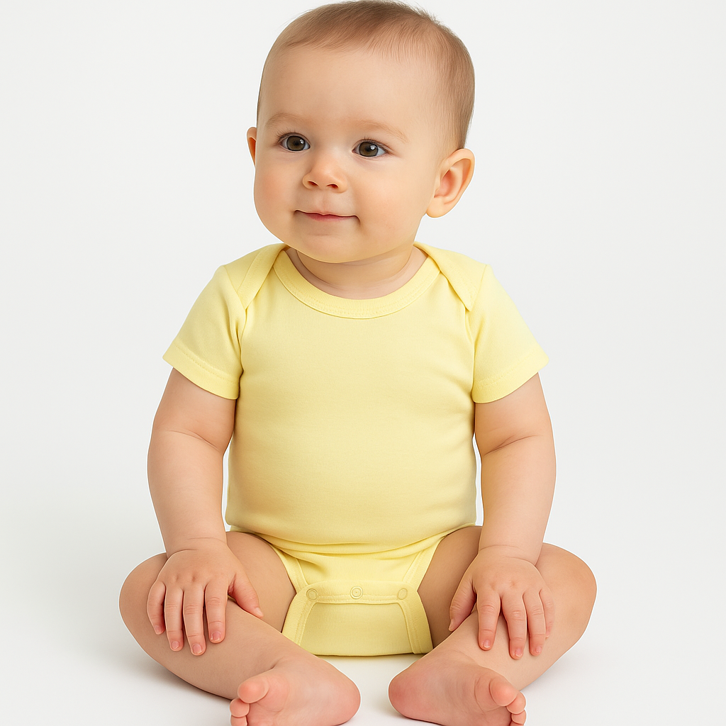 Short Sleeve One Piece 3 Pack (Pink, Yellow)