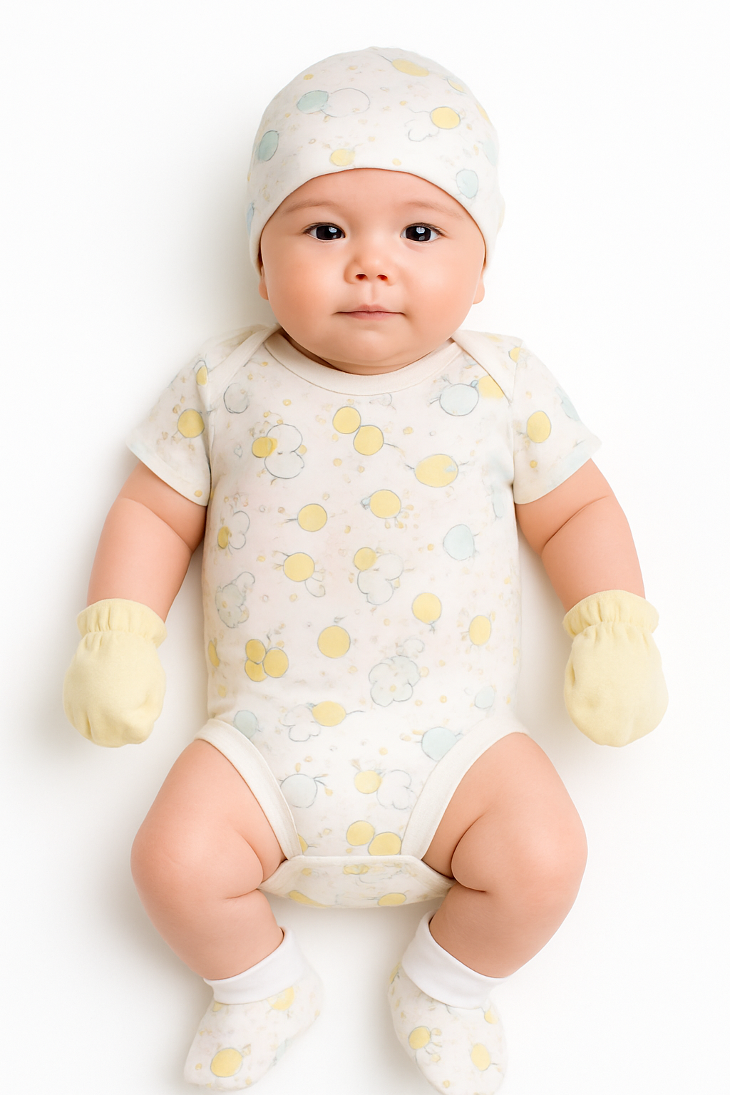 Unisex Newborn Baby 4 Pc Layette Sets