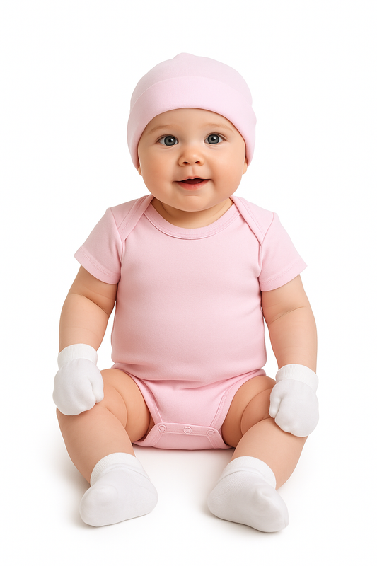 5 Pc Layette Baby Clothes Set