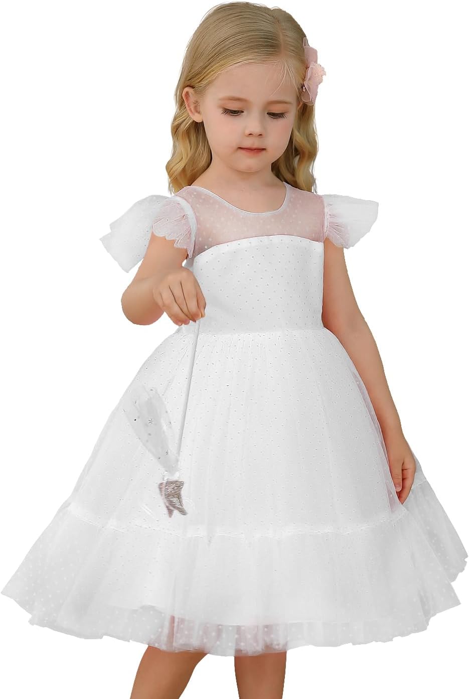 Flower Girl Princess Dress – Birthday Party Ball Gown for Girls