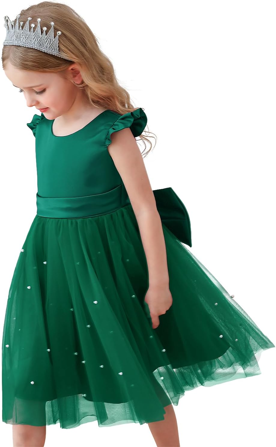 Flower Girl Princess Dress – Birthday Party Ball Gown for Girls