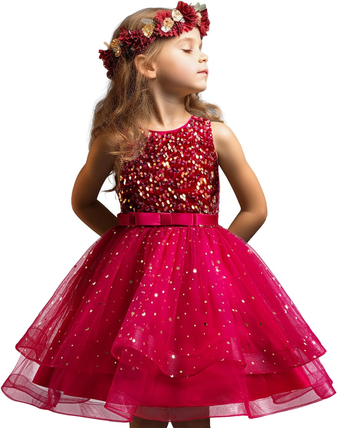 Flower Girl Princess Dress – Birthday Party Ball Gown for Girls