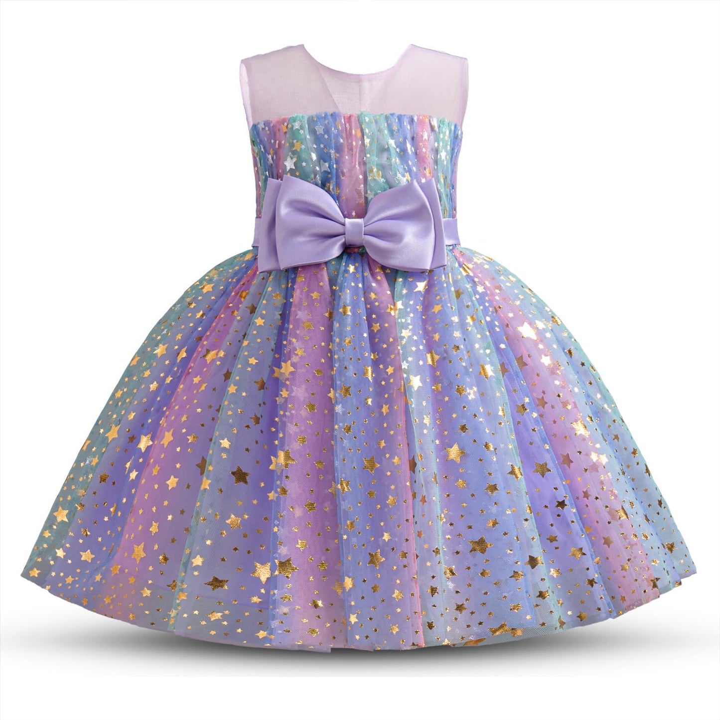 Flower Girl Princess Dress – Birthday Party Ball Gown for Girls
