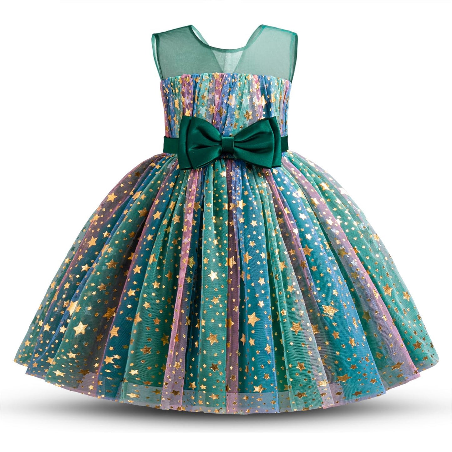 Flower Girl Princess Dress – Birthday Party Ball Gown for Girls