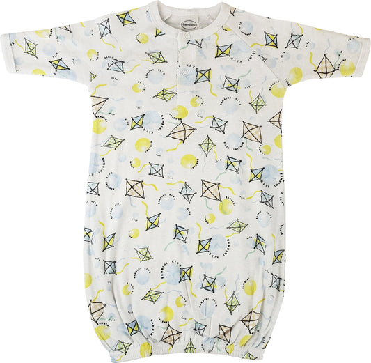 Unisex Newborn Baby 1 Piece Gown Set NC_0788