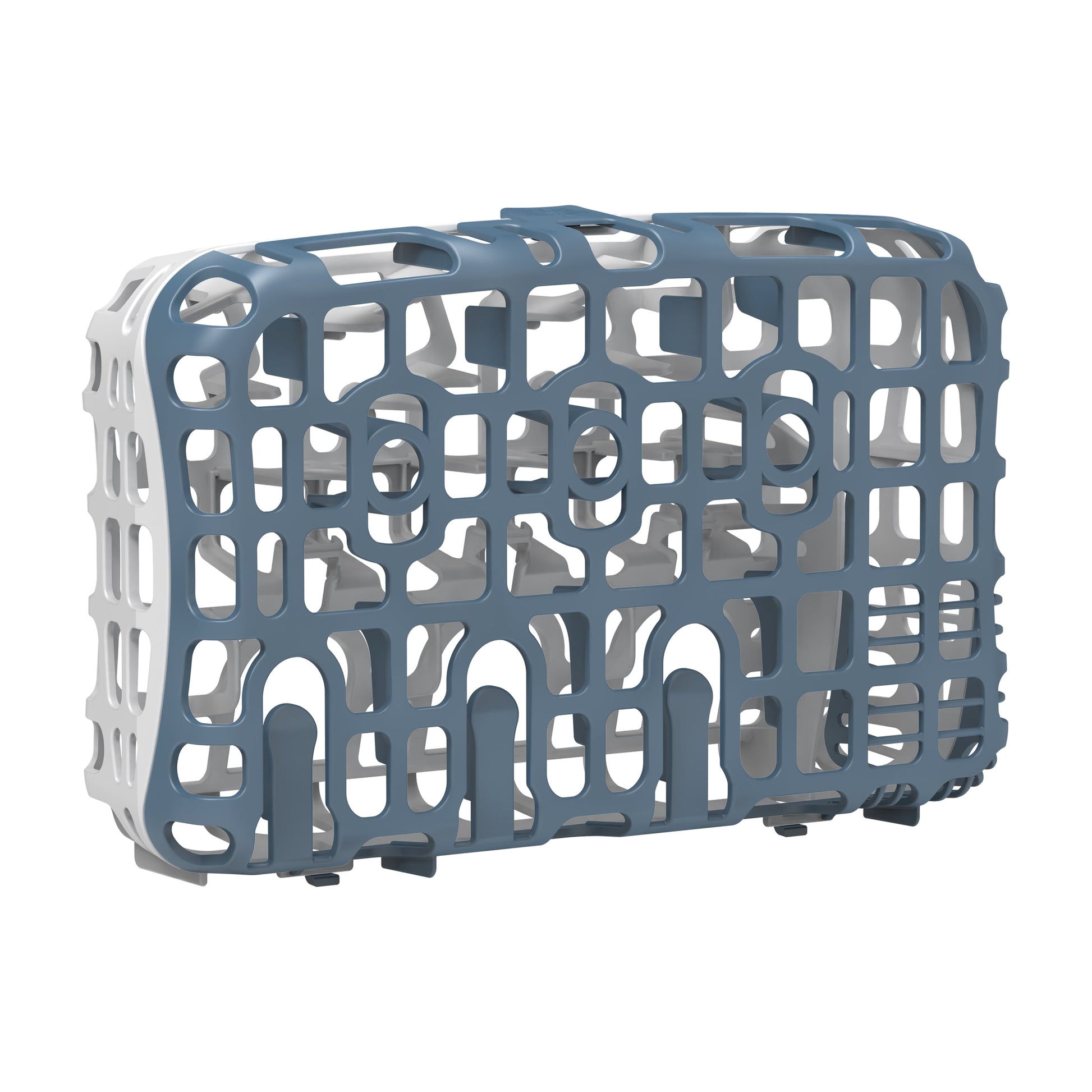 Dishwasher Basket for Small Baby Bottle Parts, Pacifiers & Accessories, Blue, BPA Free